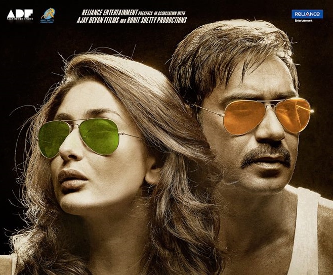 अजय देवगन की ‘सिंघम रिटर्न्स’ के पोस्टर्स रिलीज़