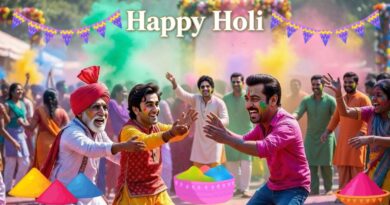 Holi 2026: होली के रंग और उल्लास में डूबा बॉलीवुड, सेलिब्रिटीज दे रहे फागुन के त्योहार की बधाई Holi 2026: होली के रंग और उल्लास में डूबा बॉलीवुड, सेलिब्रिटीज दे रहे फागुन के त्योहार की बधाई