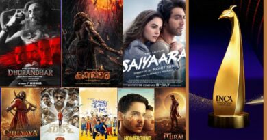 INCA Awards 2026 Winners List: ‘धुरंधर’ के लिए रणवीर सिंह बेस्ट एक्टर और आदित्य धर बेस्ट डायरेक्टर, यामी गौतम बेस्ट एक्ट्रेस INCA Awards 2026 Winners List: ‘धुरंधर’ के लिए रणवीर सिंह बेस्ट एक्टर और आदित्य धर बेस्ट डायरेक्टर, यामी गौतम बेस्ट एक्ट्रेस